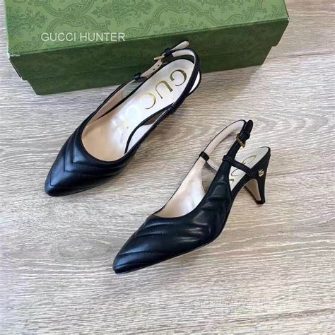 gucci matelasse pumps|Gucci.